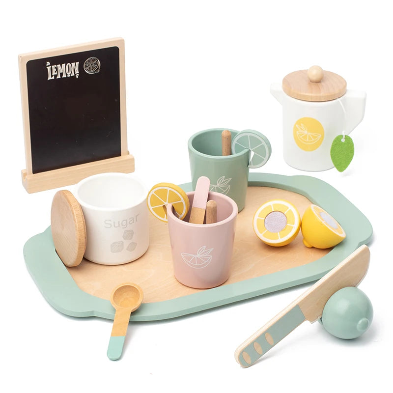 Montessori Wooden Simulation Kitchen Toys For Toddler Preschool Learning Educational Toys Fine Motor Skill Kitchen Toys Gift