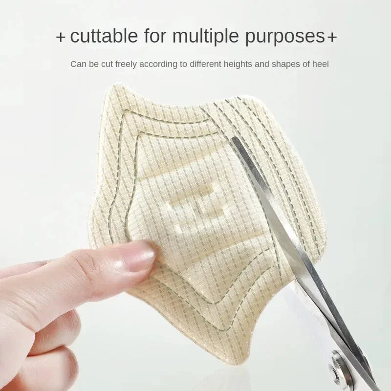 6Pcs Heel Insoles for Feet Patch Heel Pads for Sports Shoes Adjustable Size Non-slip Shoe Pad Heel Protector Back Sticker