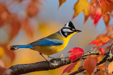 Fall Foliage and Birds: Capturing the Perfect Moment