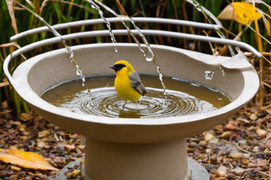 The Best Bird Baths for Fall: Keeping Birds Hydrated